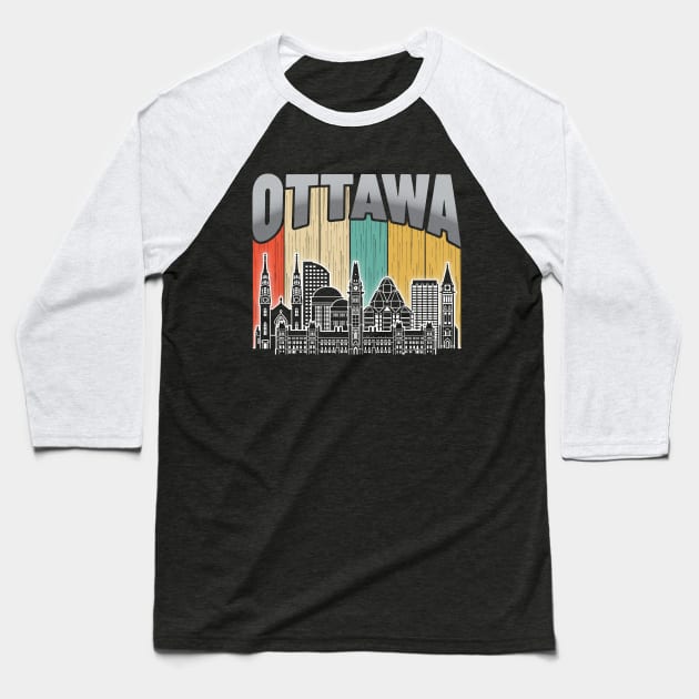 Ottawa Canada Baseball T-Shirt by ThyShirtProject - Affiliate